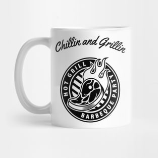 Chillin and Grillin, Barbecue Party Time Mug